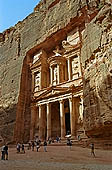 Petra - the impressive Khaznat al-Faroun known as the Treasury of the Pharaoh 